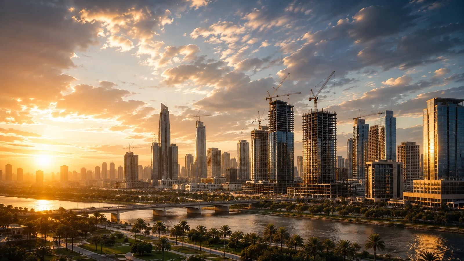 العراق الحديث والنمو والبنية التحتية